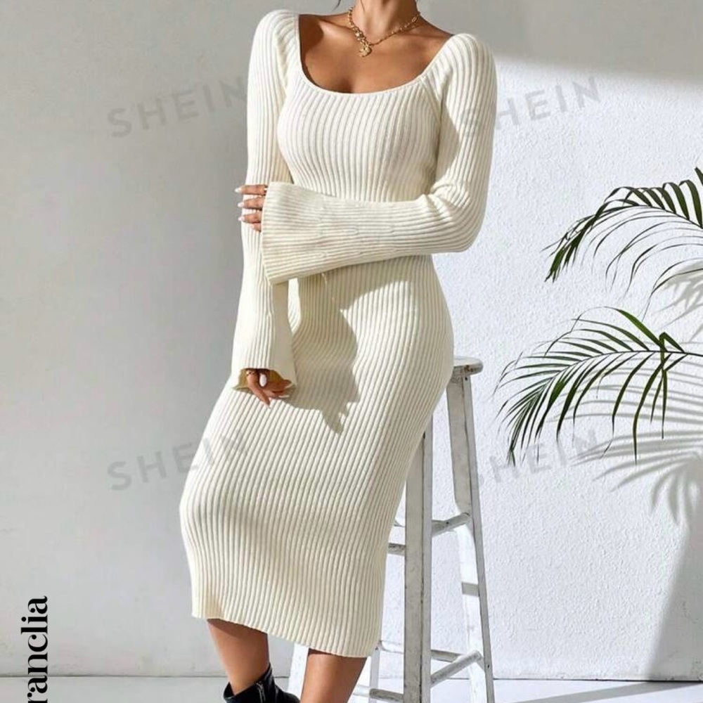 SWEATER DRESS, Size L